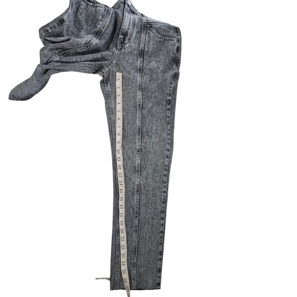 New Isabel Marant Hominy Trousers Jean Lilac Washed Gray Size 40 US 8 - Picture 6 of 10